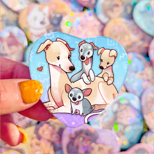 Besties Badge | The Marble Family