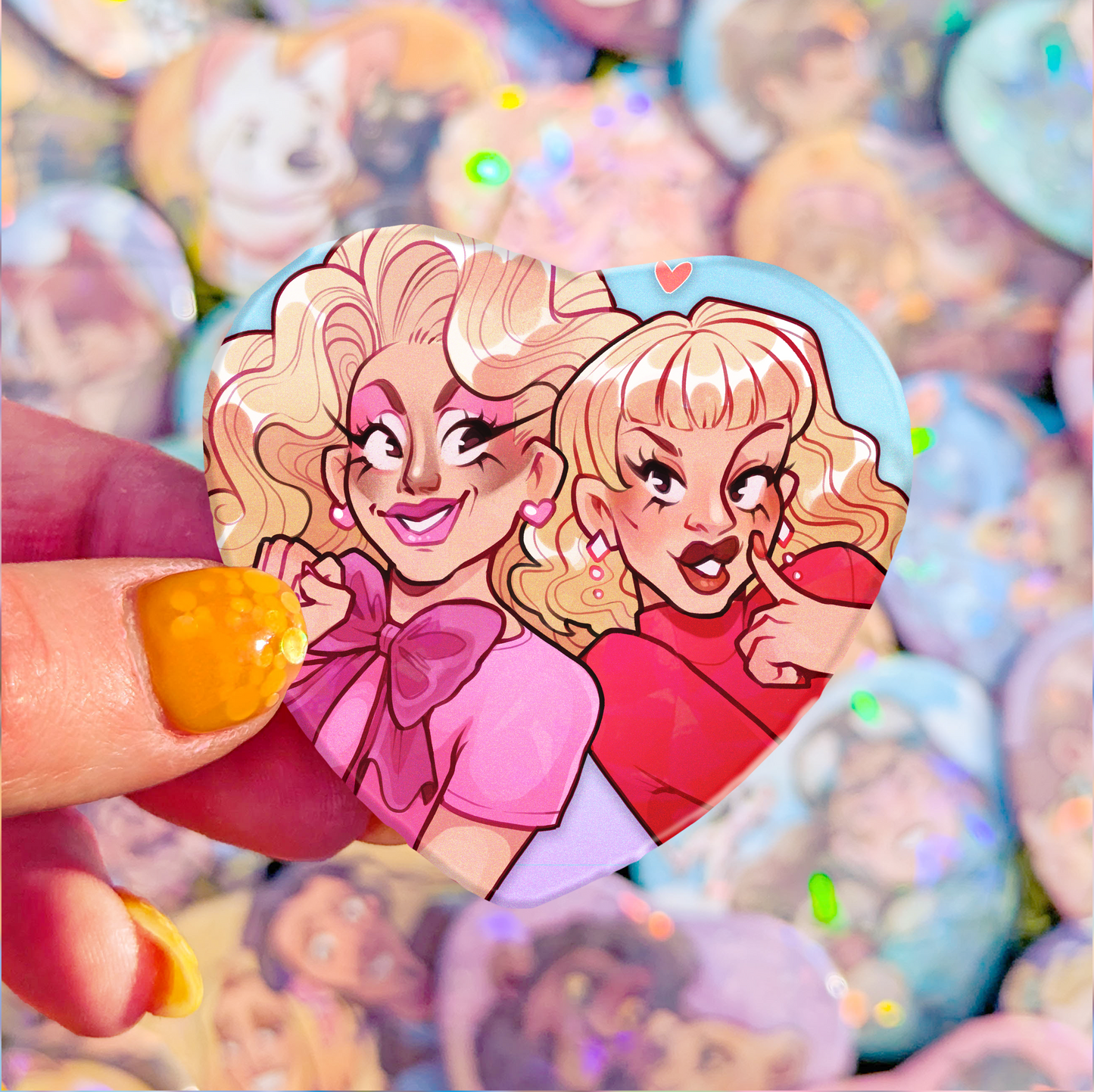 Besties Badge | Drag Superstars