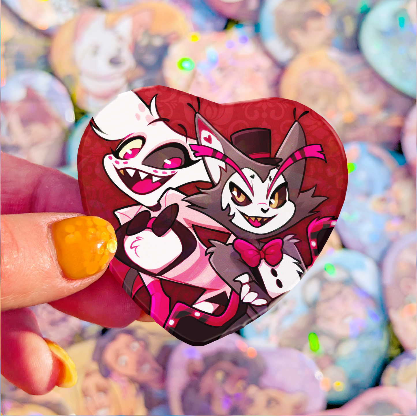 Besties Badge | Huskerdust