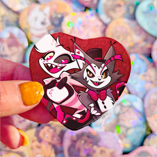 Besties Badge | Huskerdust