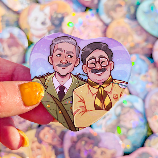 Besties Badge | Pat & Cap