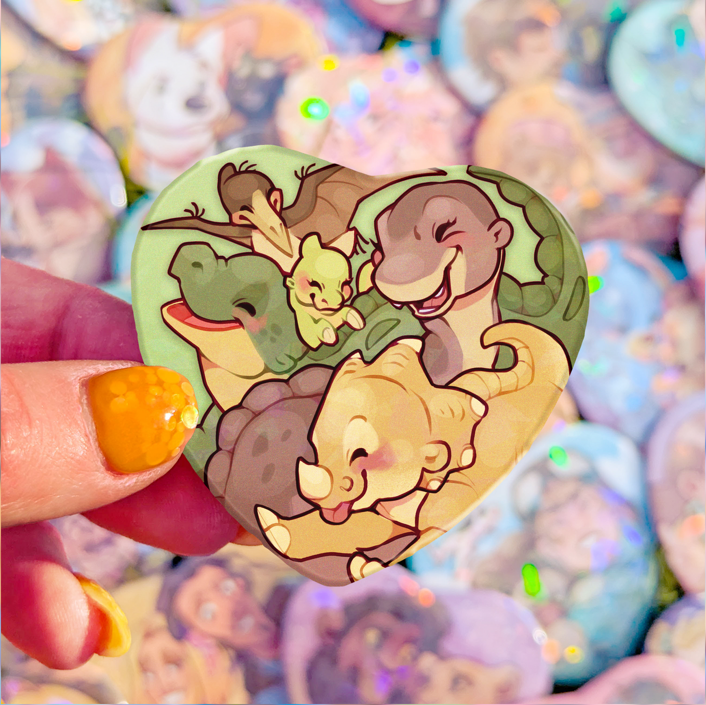 Besties Badge | Dinos