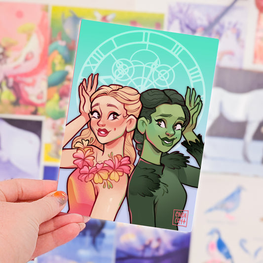 Besties Artwork Print | Witches