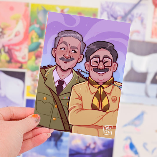 Besties Artwork Print | Pat & Cap