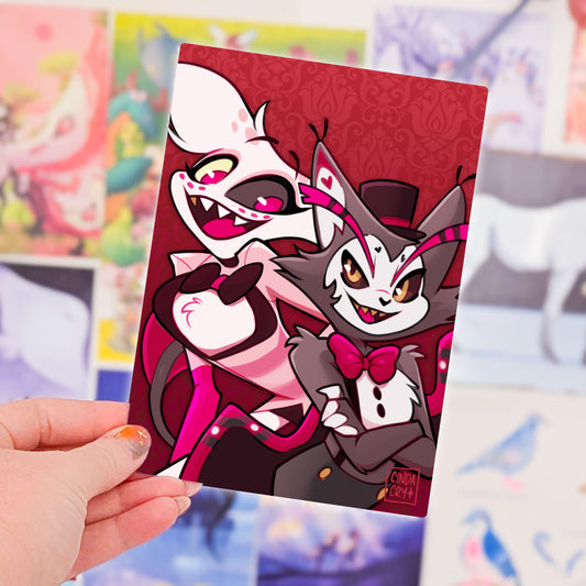 Besties Artwork Print | Huskerdust