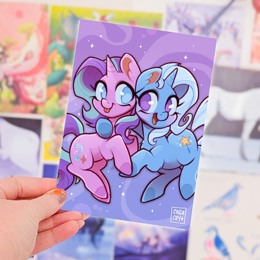 Besties Artwork Print | MLP Magic Girlfriends