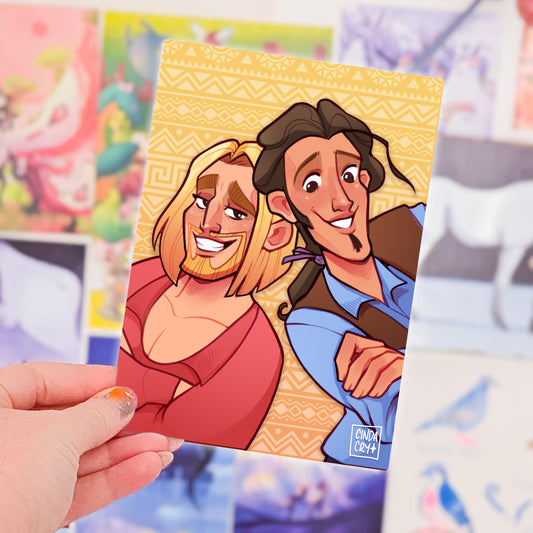 Besties Artwork Print | El Dorado