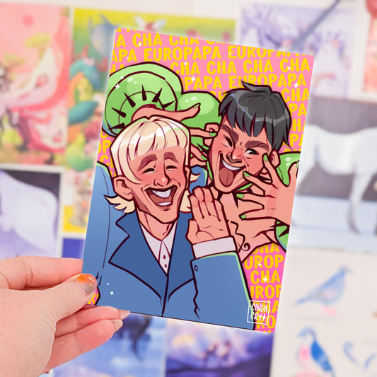 Besties Artwork Print | Euro Singers