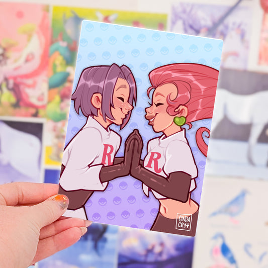 Besties Artwork Print | Jessie & James