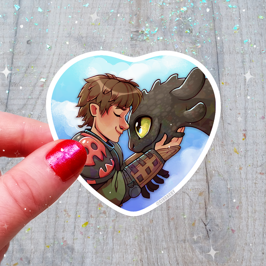 Besties Sticker | Dragons