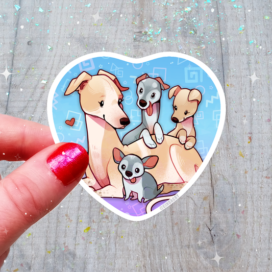 Pegatina de unicornio holográfica linda kawaii holográfica arcoíris críptica