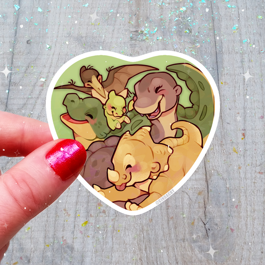 Pegatina de unicornio holográfica linda kawaii holográfica arcoíris críptica