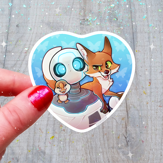 Pegatina de unicornio holográfica linda kawaii holográfica arcoíris críptica