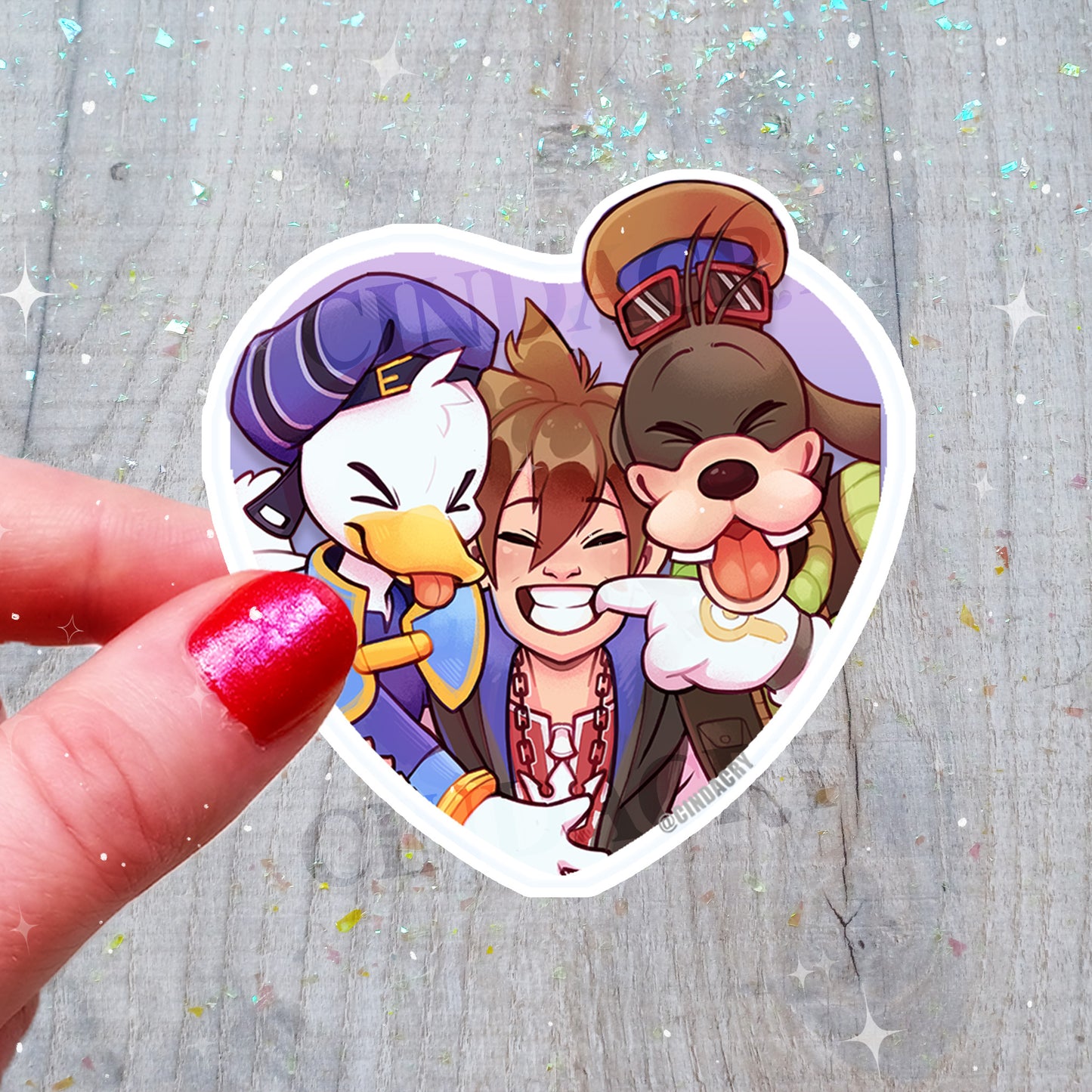 Besties Sticker | Trinity Trio