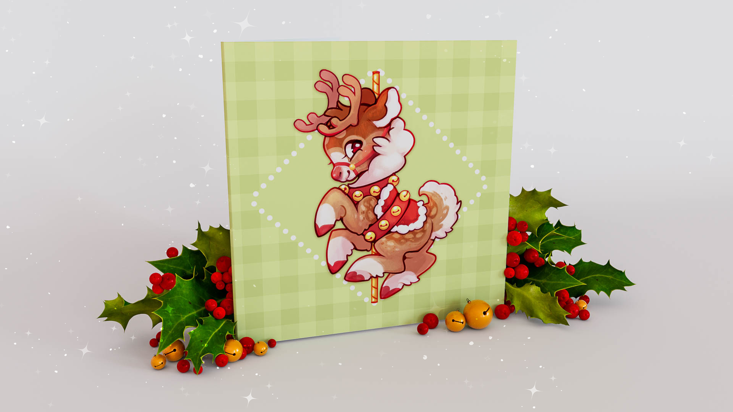 "Christmas Carousel" Cards