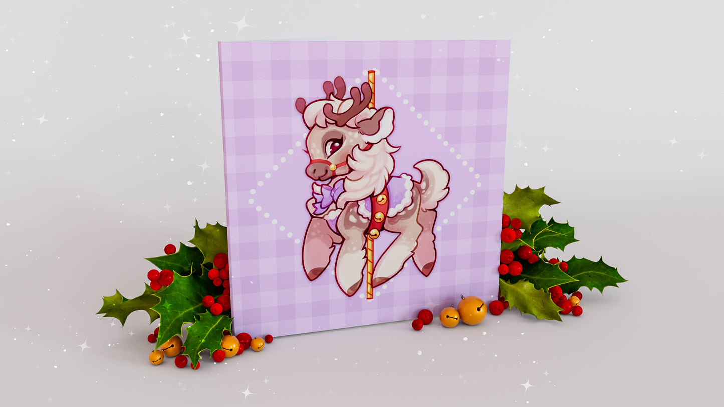 "Christmas Carousel" Cards