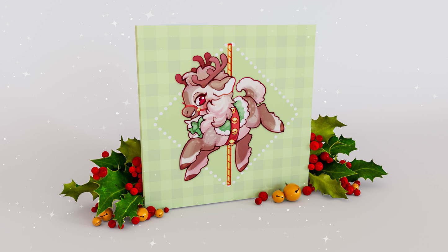 "Christmas Carousel" Cards