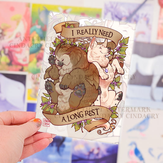 Artwork Print | Long Rest BG3