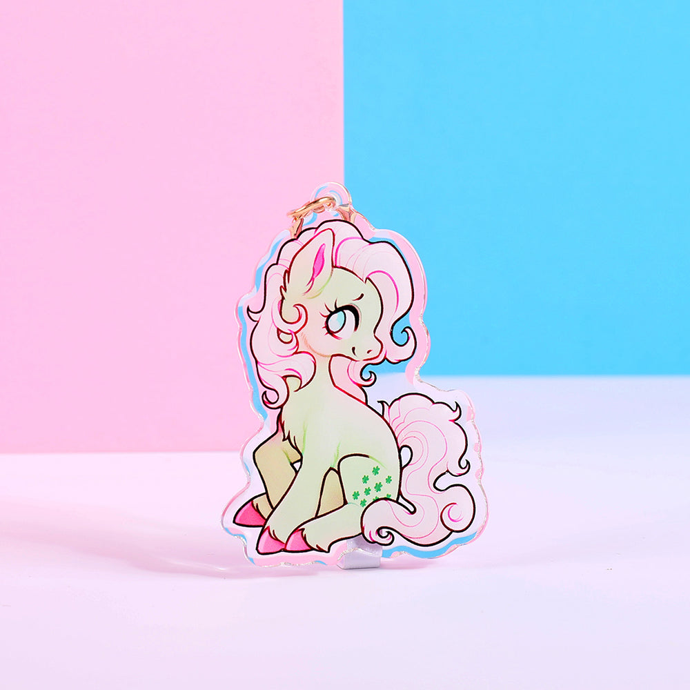 Breloque poney à la menthe poivrée