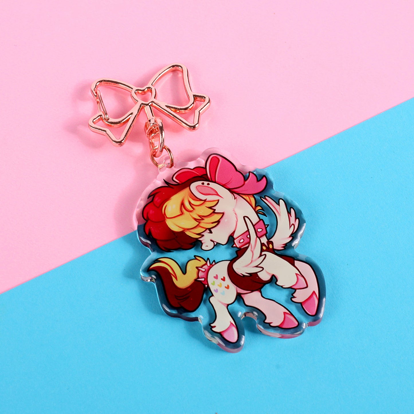 Charm de poney à franges chantantes
