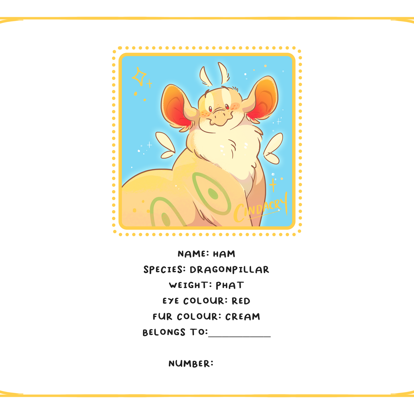 Peluche de lujo 'Ham el pilar del dragón'