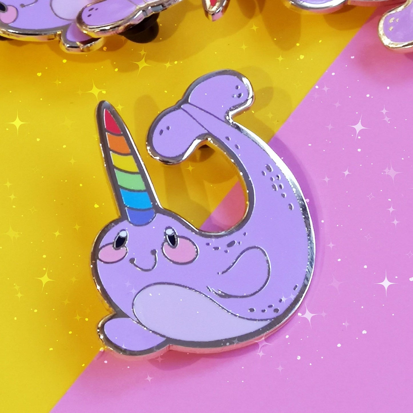 Pin de esmalte Narwhal Ocean Pride