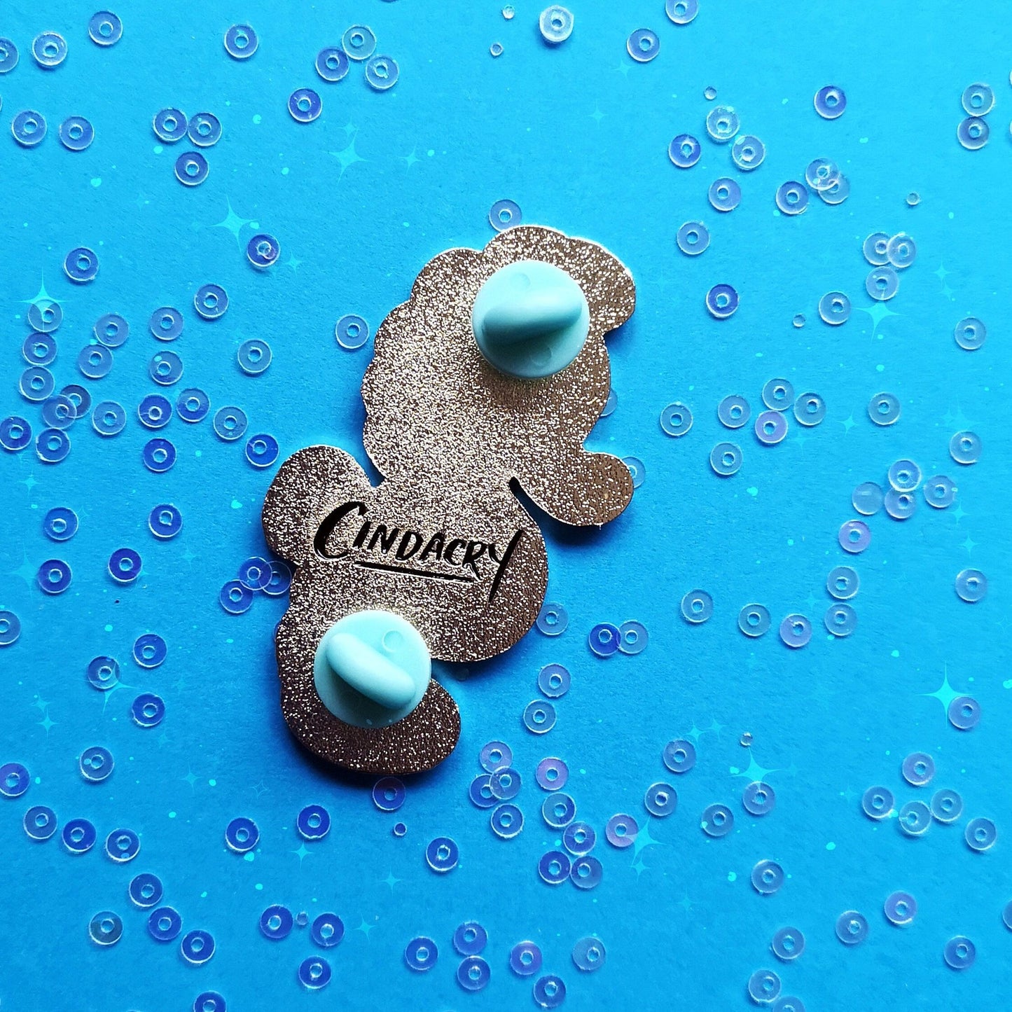 Pin de esmalte duro Seahorse Ocean Pride