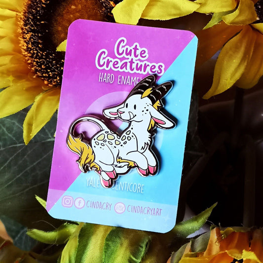 Pin de esmalte duro mítico Centicore de Yale / Pin de solapa con diseño divertido de regalo Bestia de fantasía