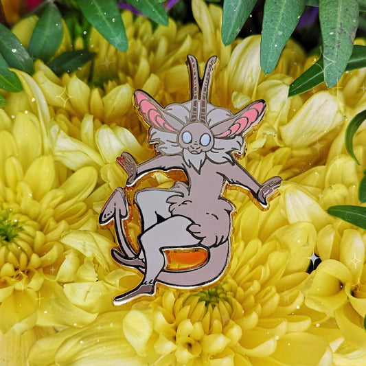 Pin de esmalte duro de duende cripta de imp | Duende imp kawaii