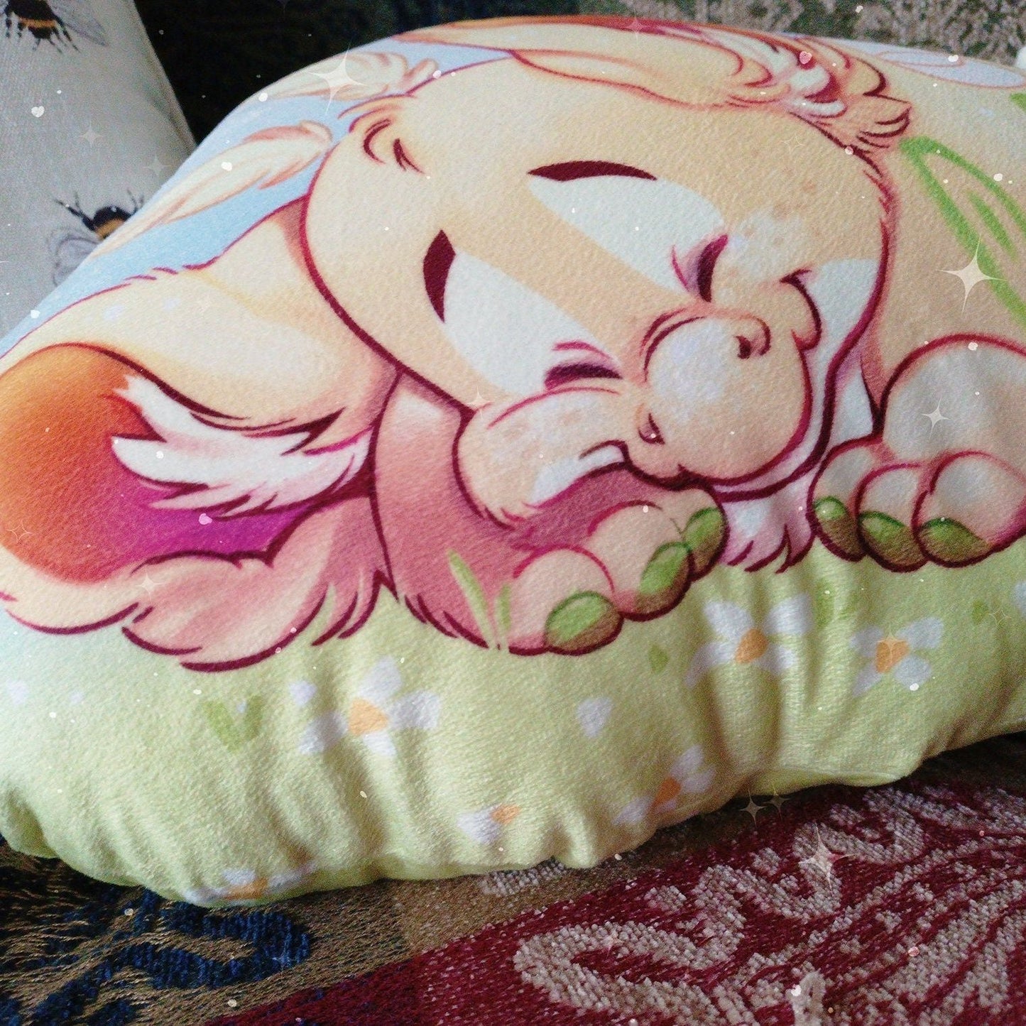 Cojín de peluche Ham the Dragonpillar (solo funda)