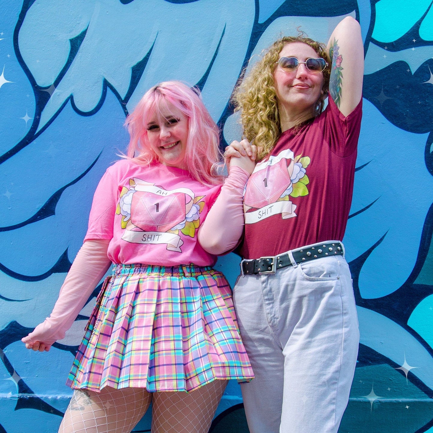 Camiseta de DnD con el mensaje "Ah, mierda!" Critical Fail