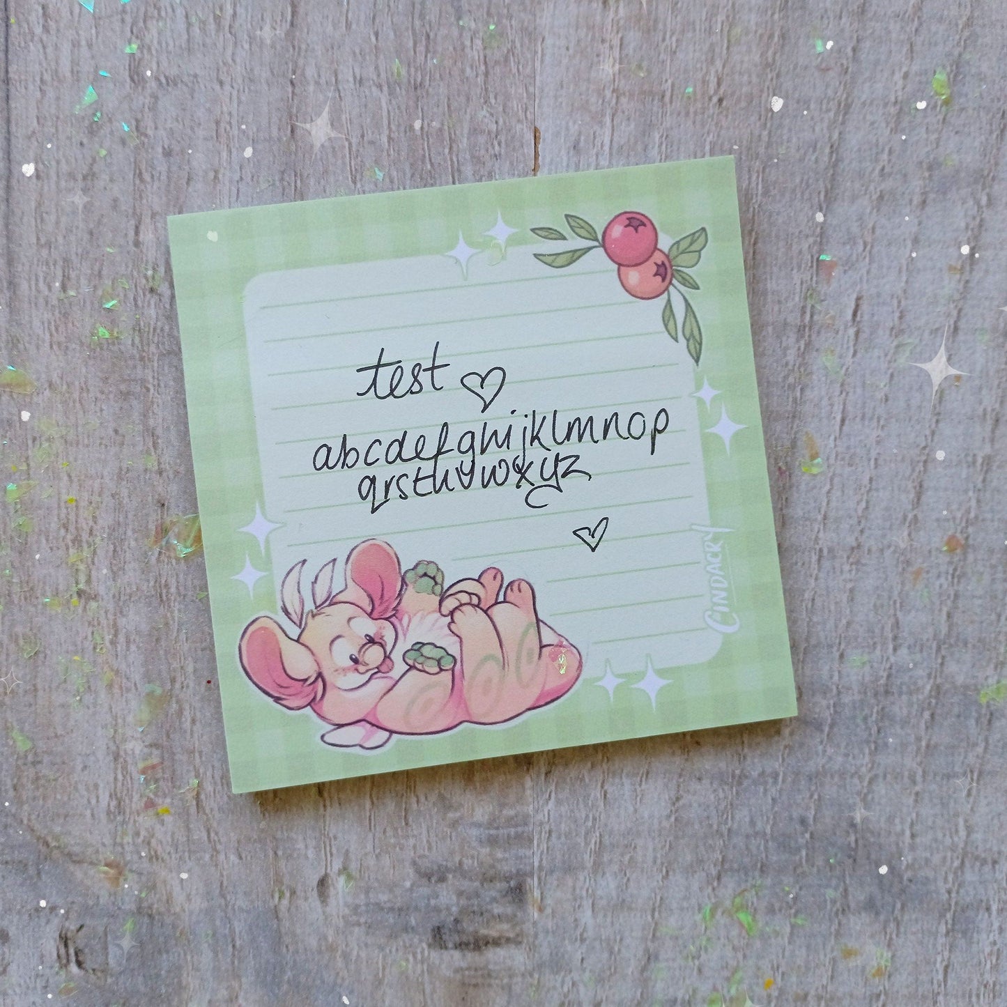 Notas adhesivas Ham the Dragonpillar Lindo pequeño bloc de notas kitsch