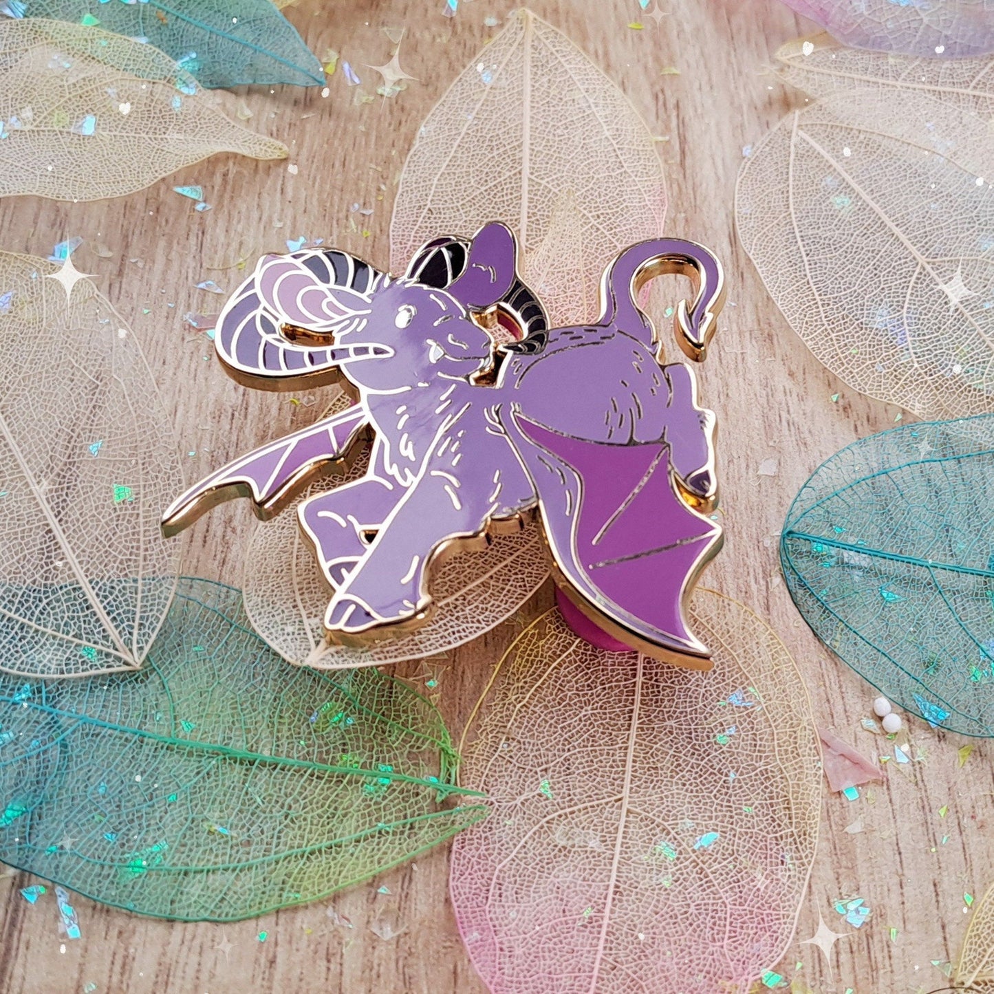 Pin de esmalte duro Jersey Devil | Pin de regalo divertido Beast Fantasy