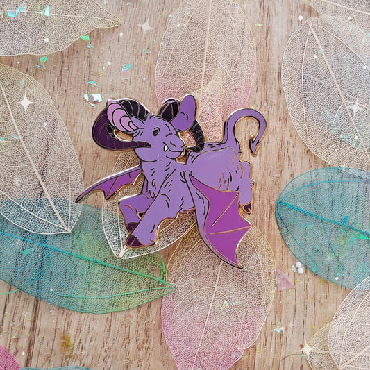 Pin de esmalte duro Jersey Devil | Pin de regalo divertido Beast Fantasy