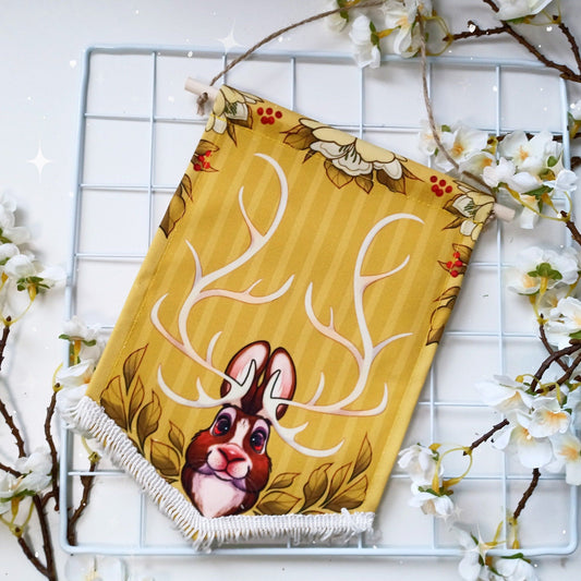 Banner con pin de Jackalope