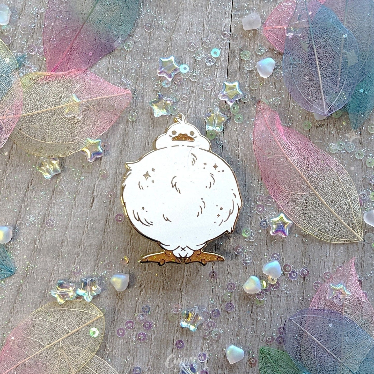 Pin de esmalte de pato Phat | Pin de solapa divertido de regalo Beast