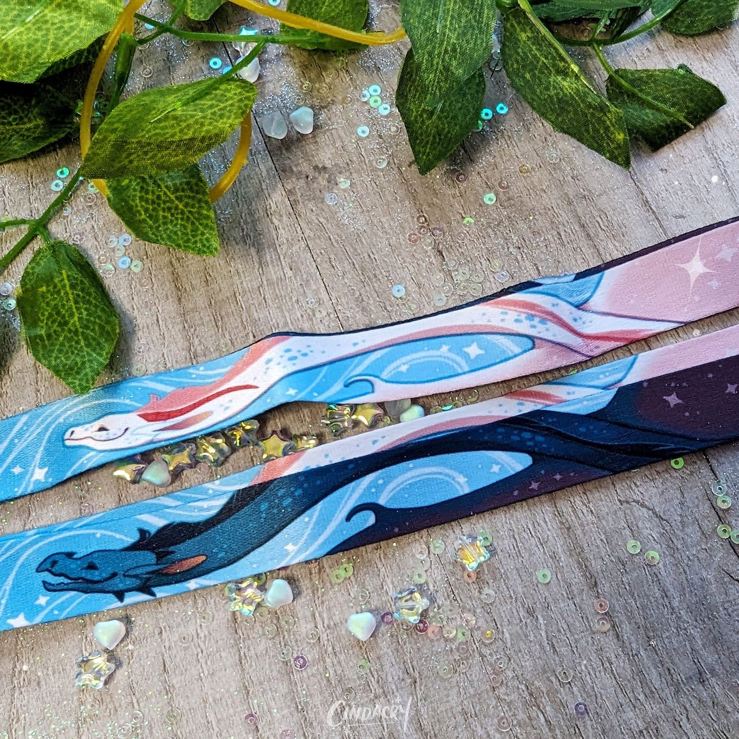 Dueling Dragons Lanyard Yin Yang