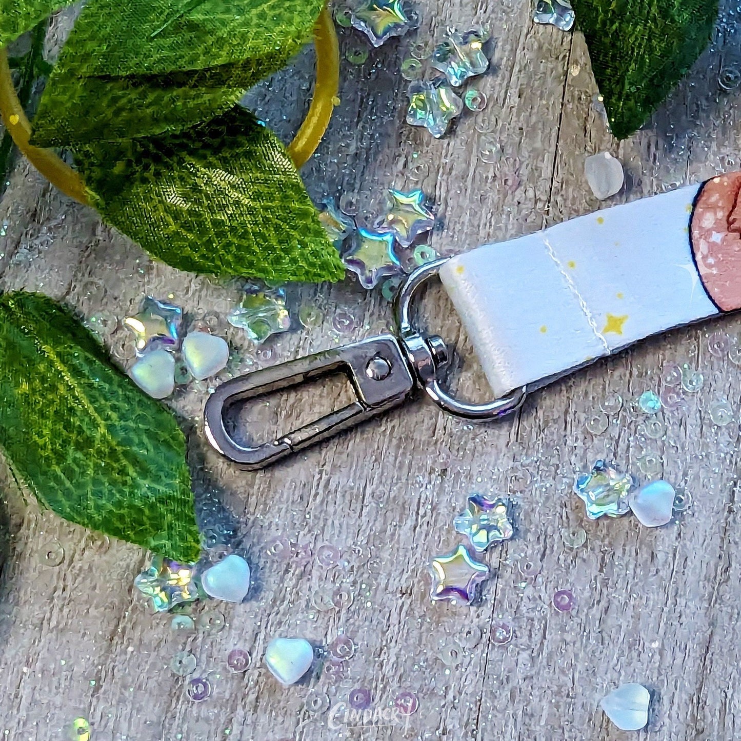 Cordón de animales de fiesta Clowncore Kawaii Rainbow Partycore