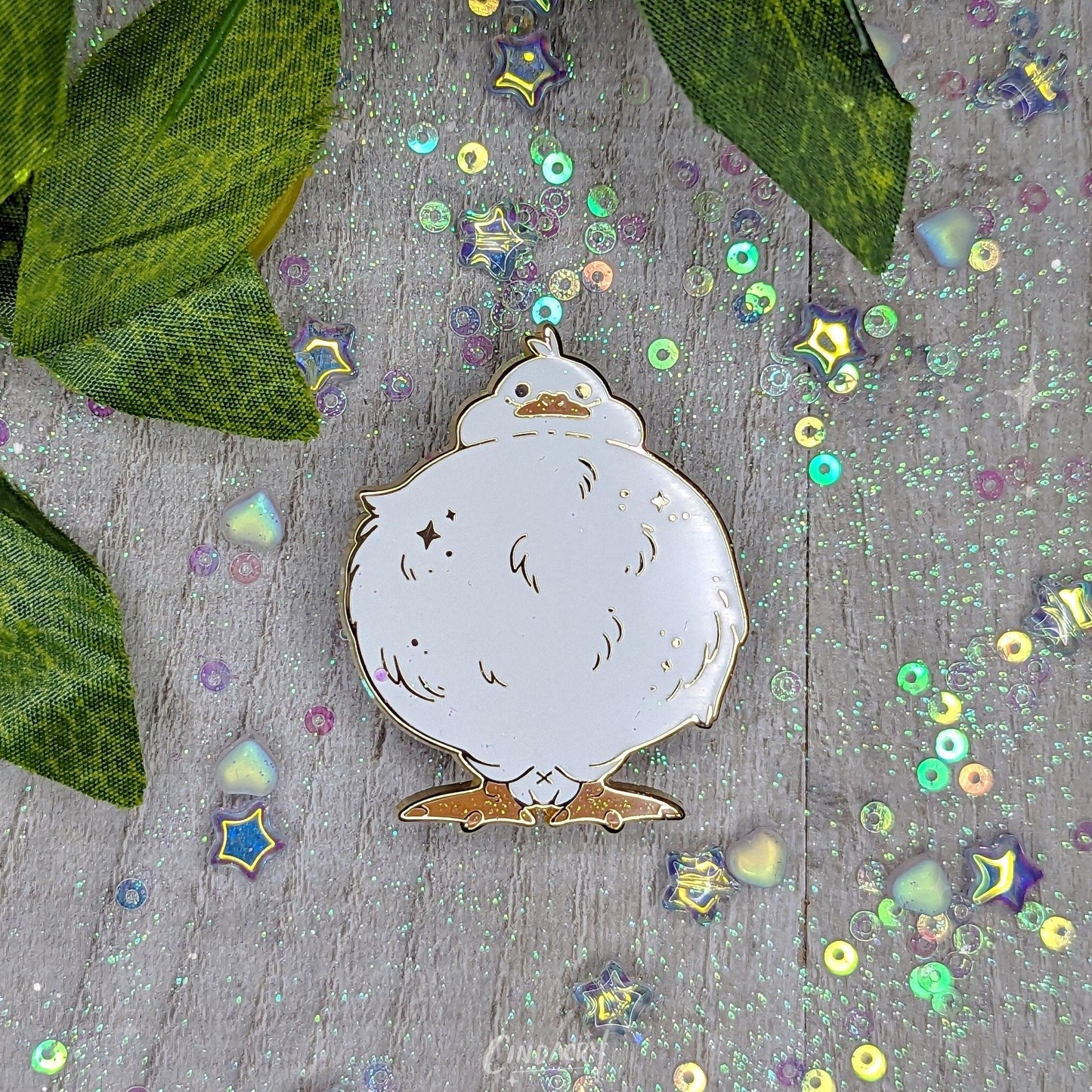 Pin de esmalte de pato Phat | Pin de solapa divertido de regalo Beast