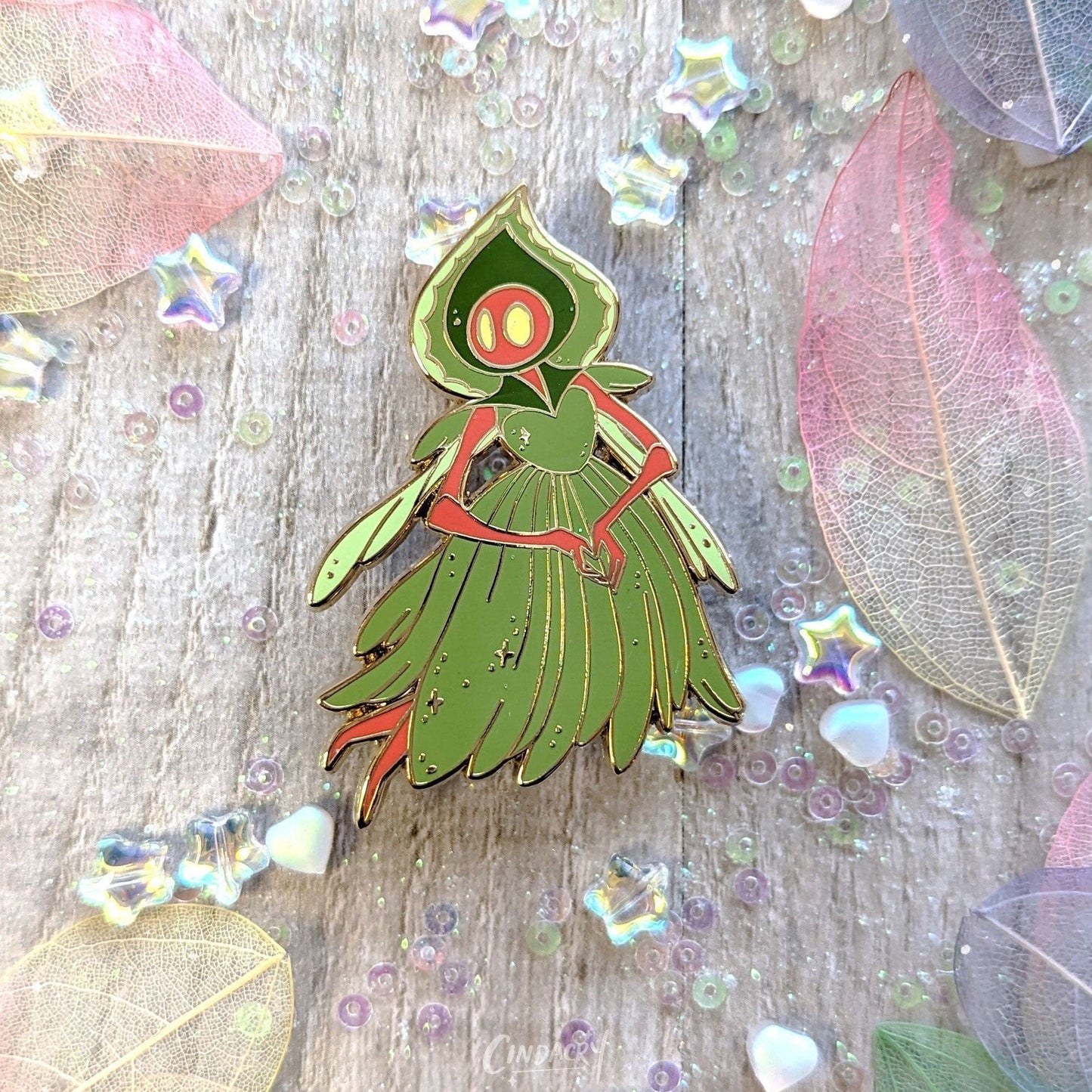 Pin de esmalte de monstruo de Flatwoods | Pin de solapa divertido de regalo