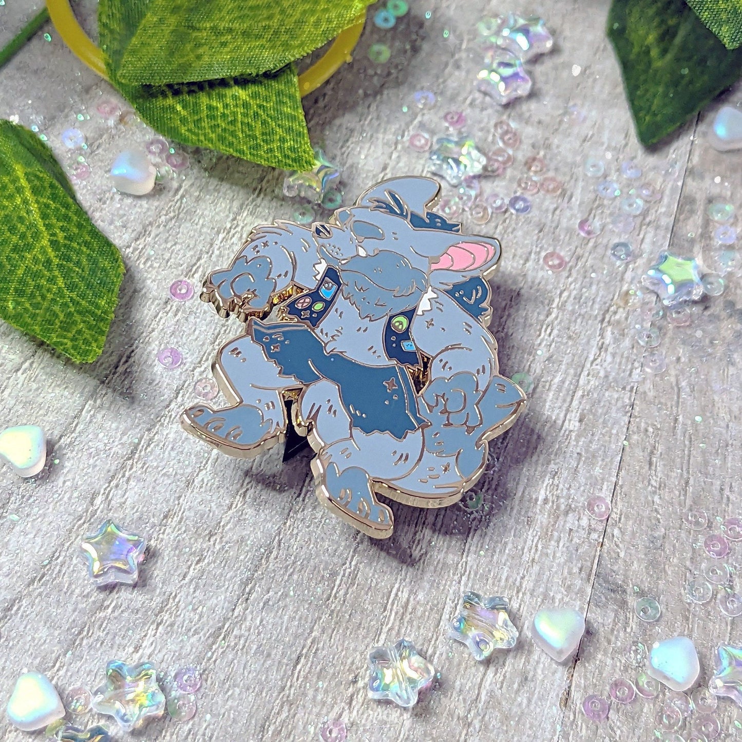 Pin de esmalte de hombre lobo | Regalo divertido Pin de solapa Kawaii