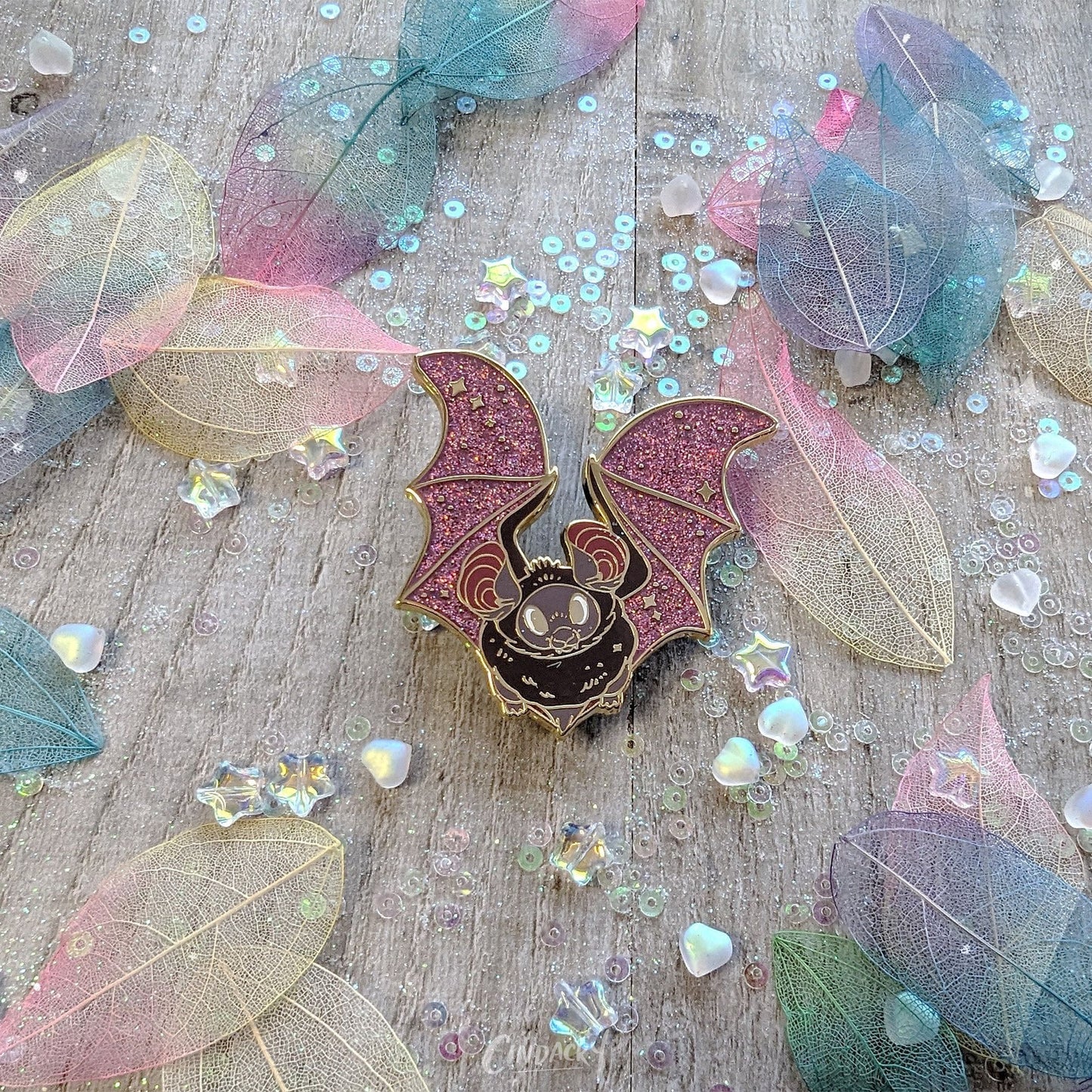 Pin de esmalte de murciélago | Regalo divertido Pin de solapa Kawaii