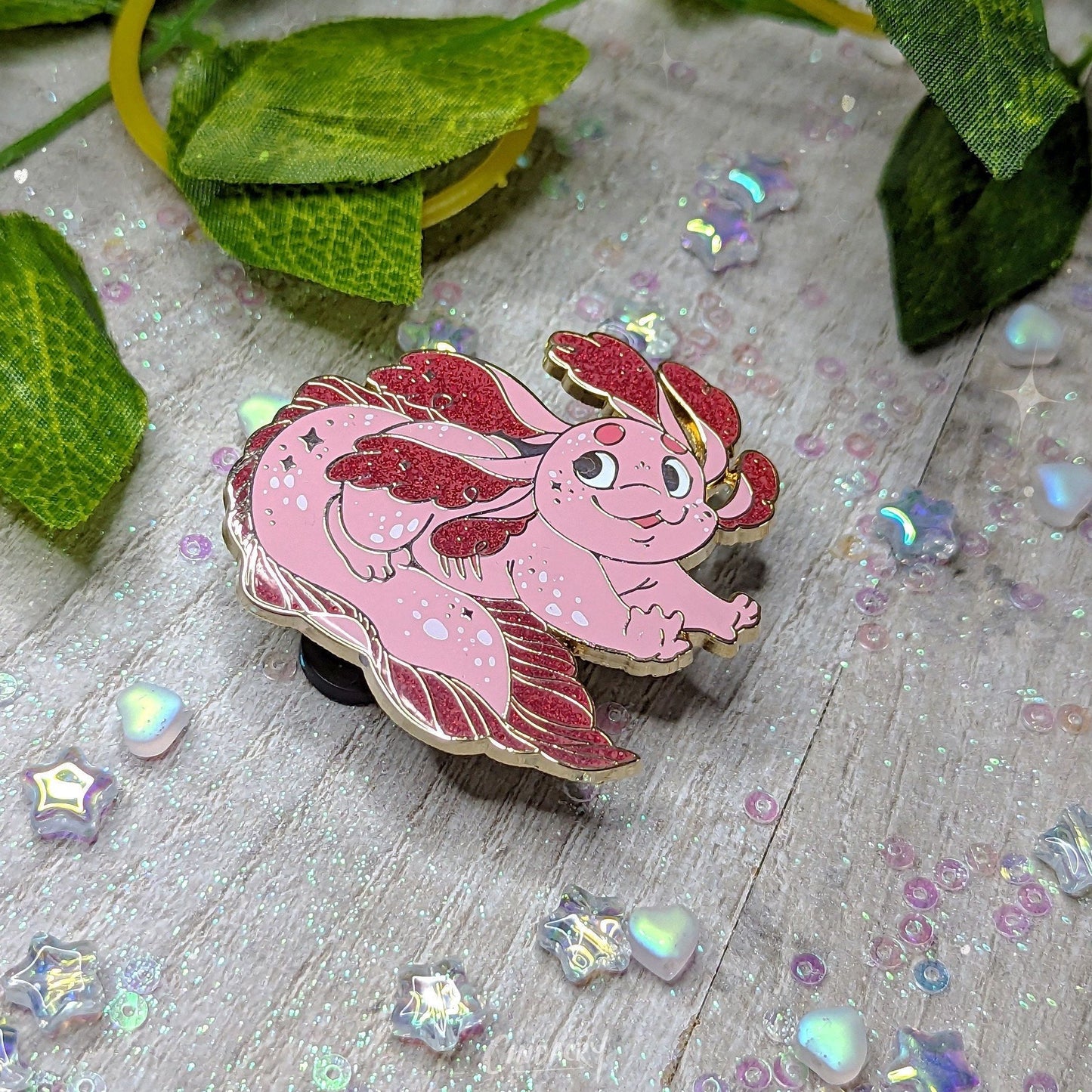 Axolotl Enamel Pin | Gift Fun Lapel Pin Kawaii Cottagecore