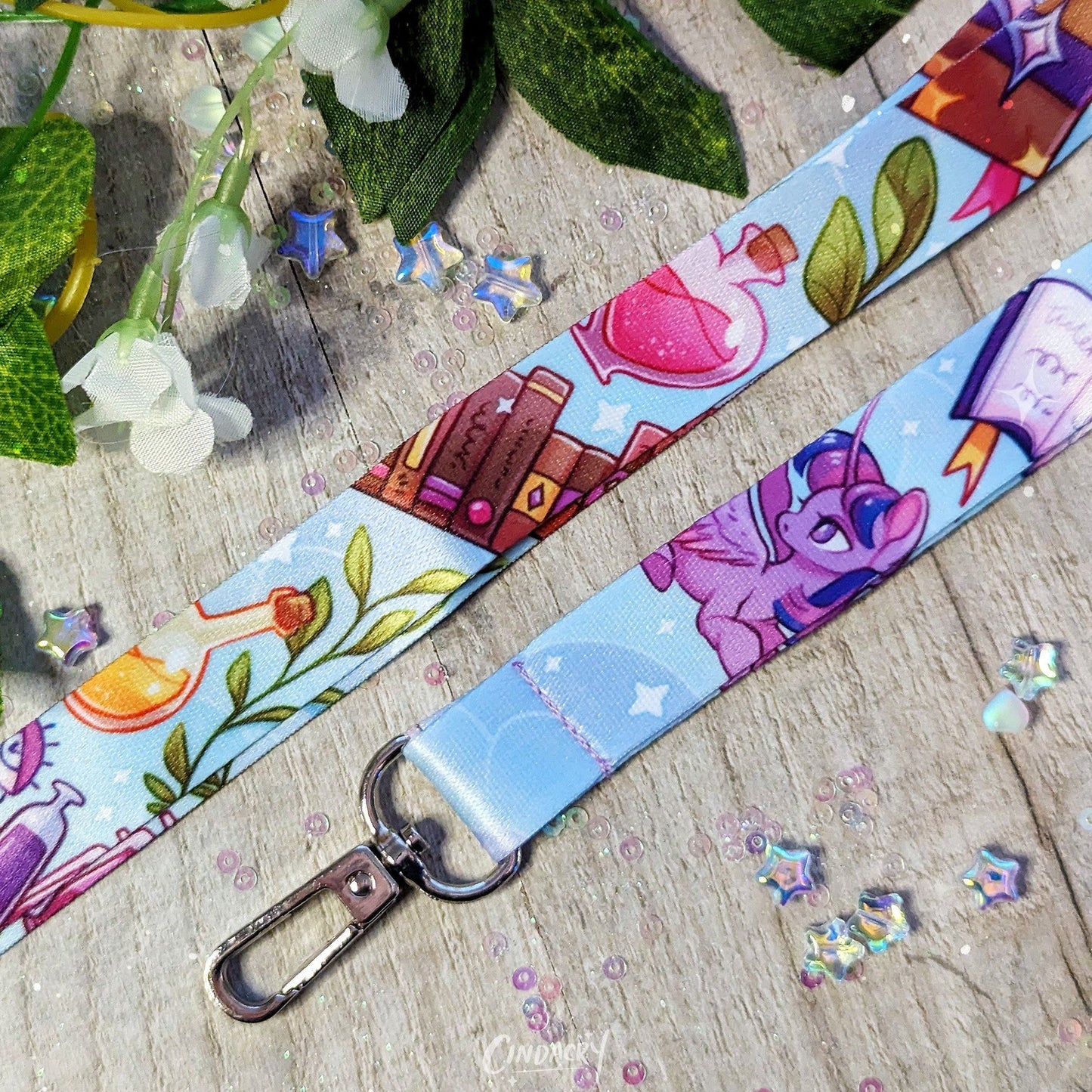 Cordón MLP (unicornio morado inteligente)