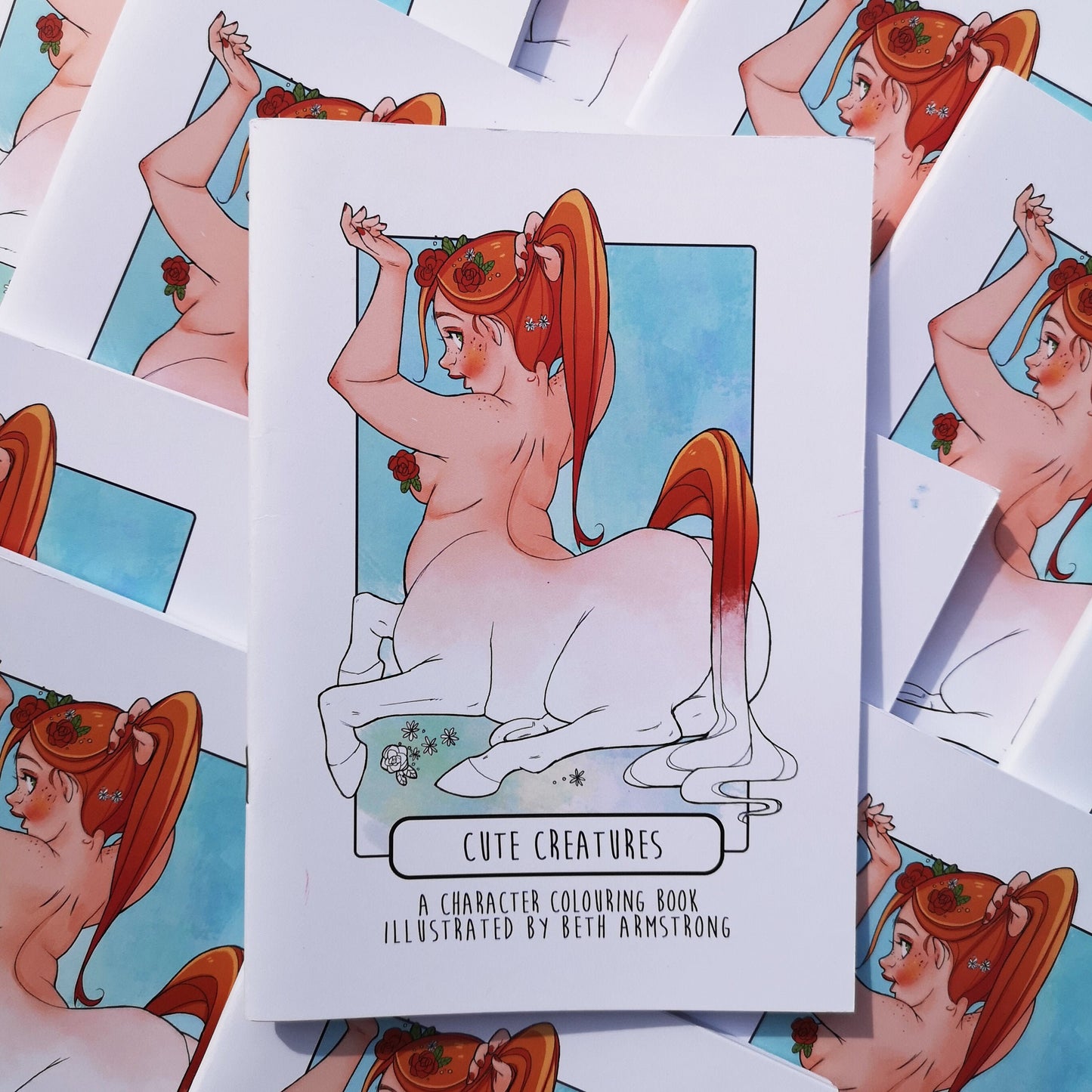 Libro para colorear de criaturas adorables | 31 páginas para colorear | Papel de gran gramaje