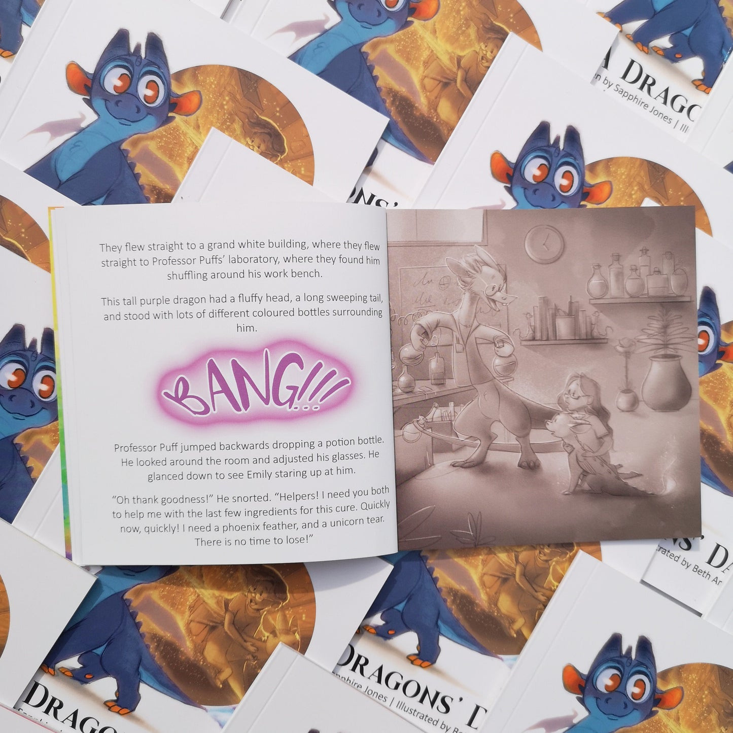 Libro infantil del Día del Dragón