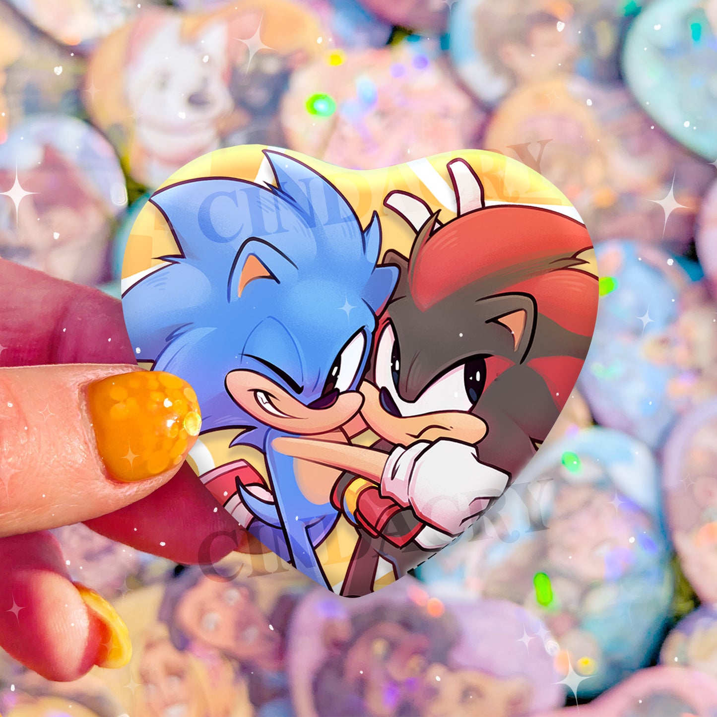 Besties Badge | Hedgehog Boyfriends