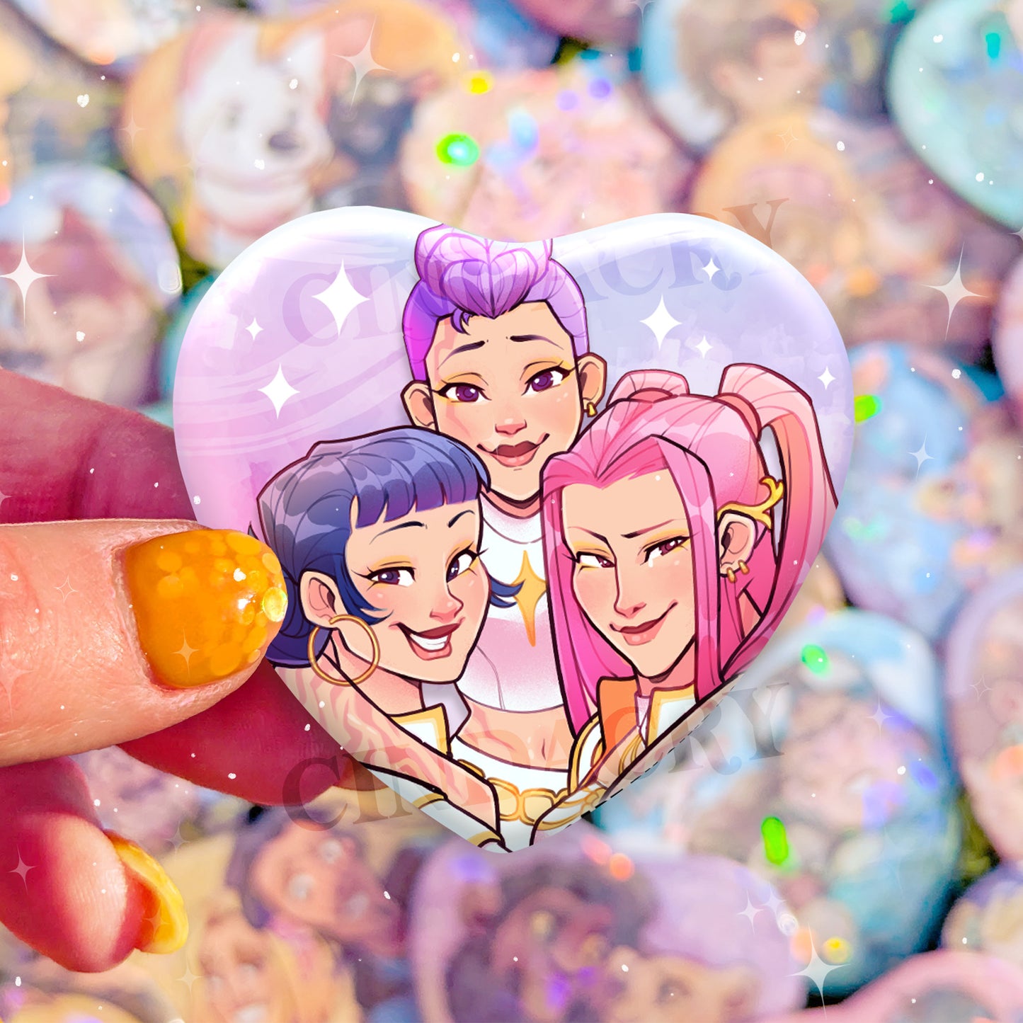 Besties Badge | Hunting Girls