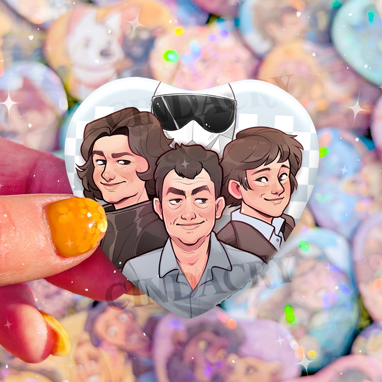 Besties Badge | Car Buddies