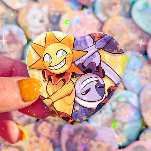 Besties Badge | Sun & Moon
